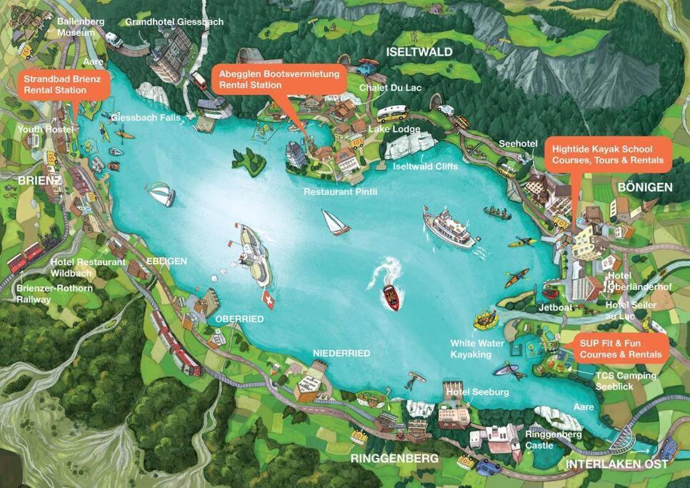 Chalet Mignon - Your Vacation Oasis At Lake Brienz Bönigen المظهر الخارجي الصورة